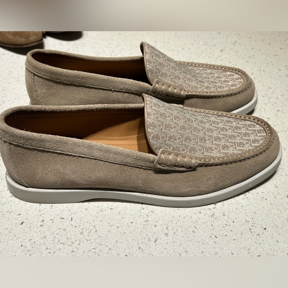 Dior Granville oblique jacquard beige loafer 44 - Picture 3 of 16